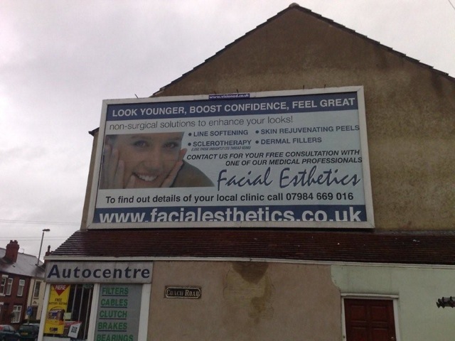 Facial Esthetics Billboard Advertising