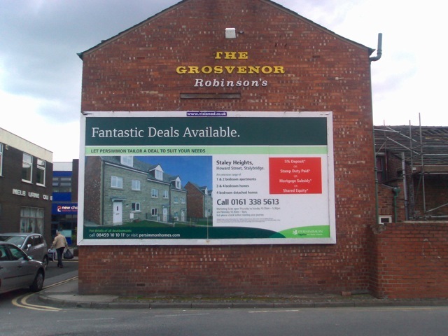 Persimmon homes Billboard Advertising
