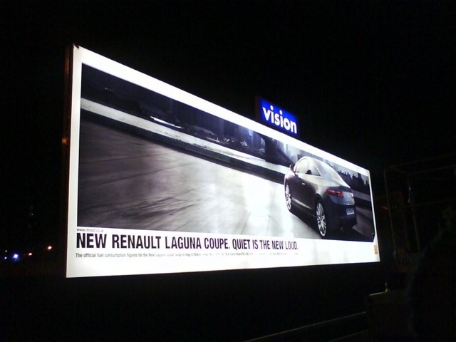 Renault Billboard Advertising