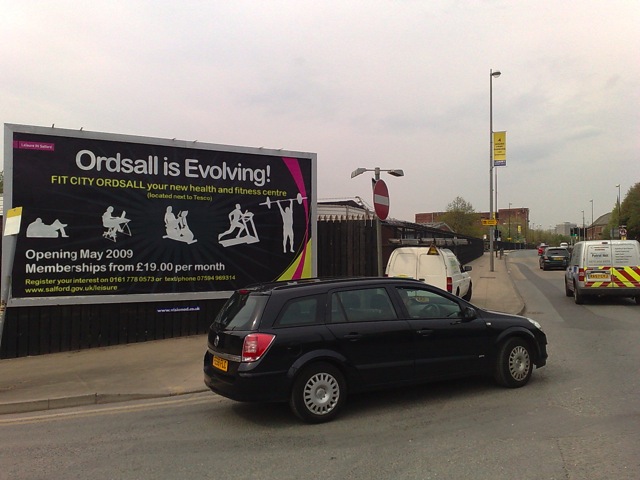 Salford Leisure Billboard Advertising