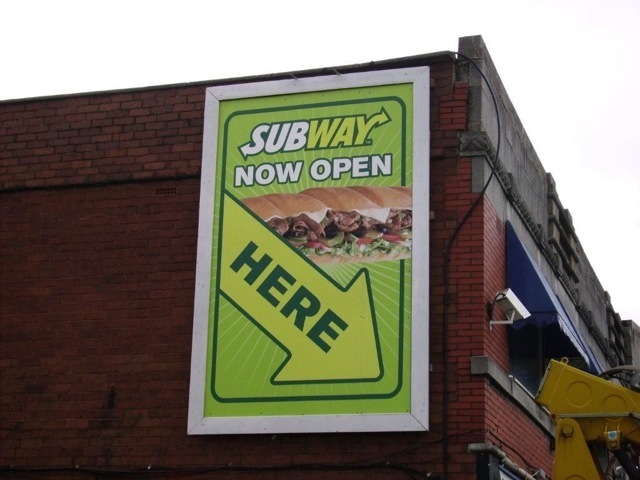 Subway Billboard Advertising